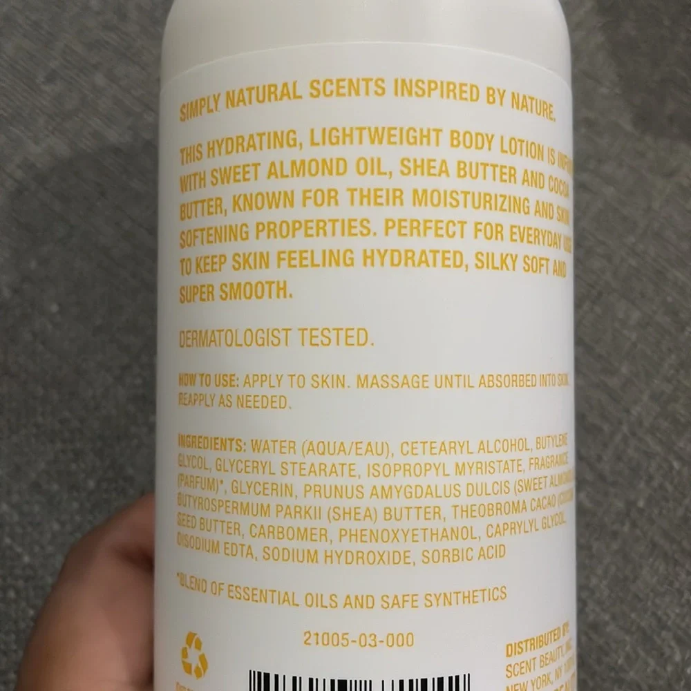 COPY - Simply Natural Scents Body Lotion